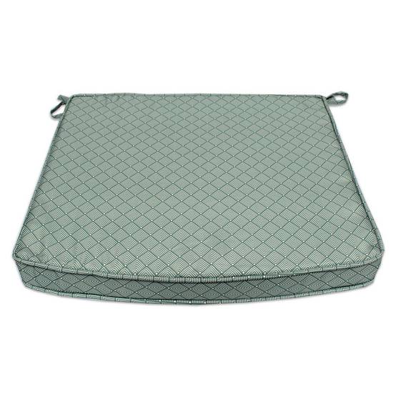 Coussin à motifs gris/blanc pour fauteuils fixes - TECK'Attitude - Image 1
