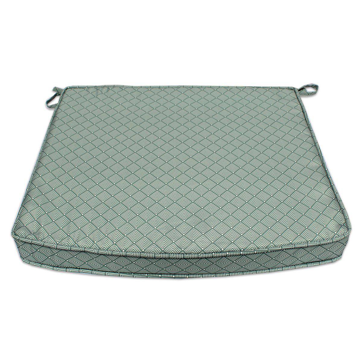 Coussin à motifs gris/blanc pour fauteuils fixes - TECK'Attitude - Image 1