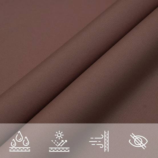 Coussin/parasol polyuréthane marron 2 x 4 m - Prolenta premium p321.0 - Image 7