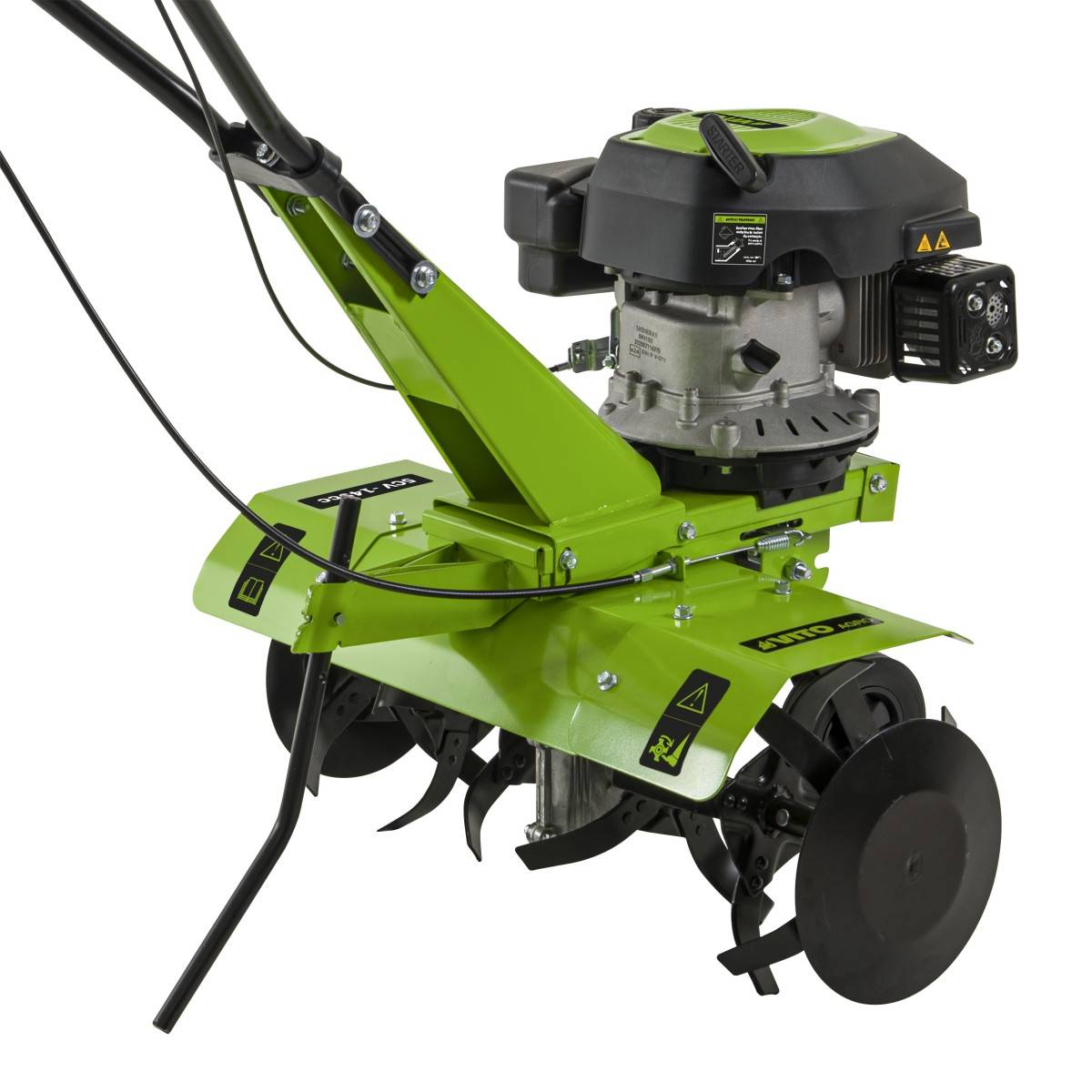 Motobineuse thermique 5CV 149Cm3 Largeur de Travail 630mm Fraise Ø260mm - Motoculteur à Essence 4T Labourer Jardin Potager VITO - Image 2