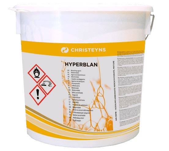 Détachant Pourdre de Blanchiment Seau de 10kg - Lot de 3 - Christeyns