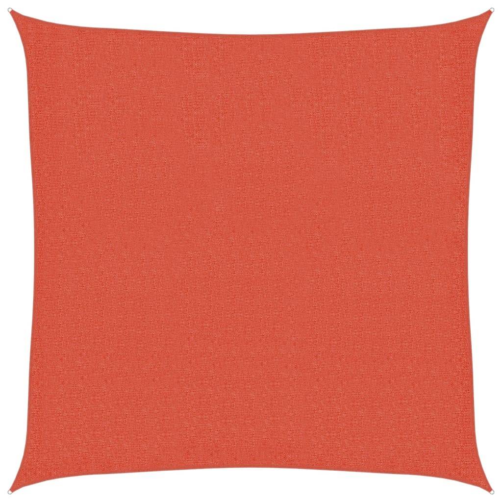 Voile d'ombrage PEHD Terre cuite 2 x 2 m - PANGIVO - Image 1