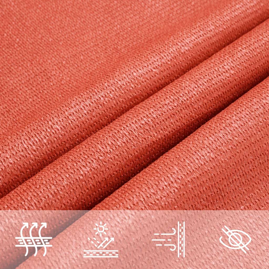 Voile d'ombrage PEHD Terre cuite 2 x 2 m - PANGIVO - Image 7