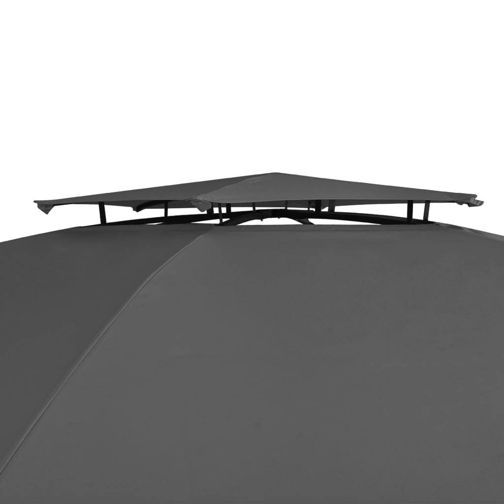 Prolenta Premium - Pergola polyester anthracite 360 x 312 x 265 cm - Prolenta premium p3171.8 - Image 4