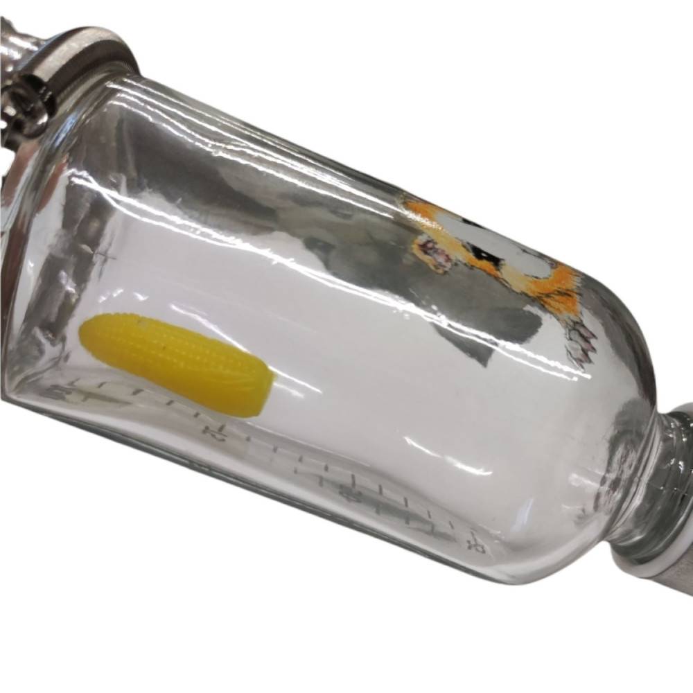 Biberon en verre, Honey & Hopper, 125 ml, pour rongeurs. - Image 2