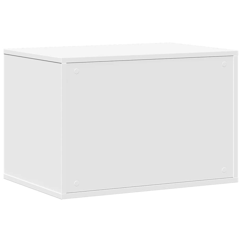 Vidaxl - Meuble de bac à litière pour chat blanc bois d'ingénierie vidaXL 857724 - Image 8