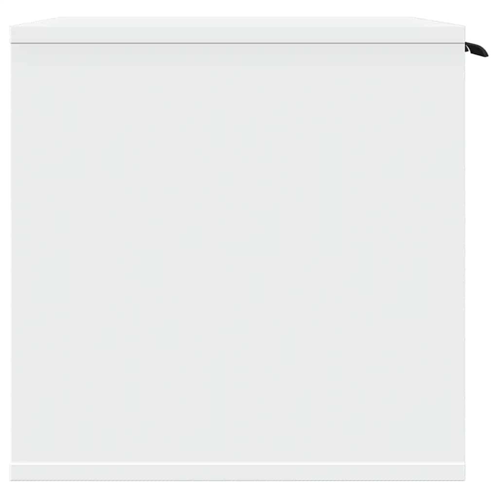 Vidaxl - Meuble de bac à litière pour chat blanc bois d'ingénierie vidaXL 857724 - Image 7