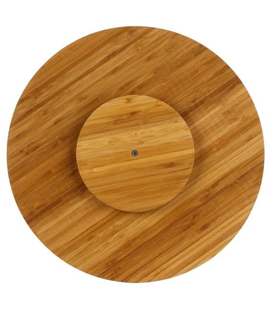 Plateau tournant en Bambou D 35 cm - Image 4