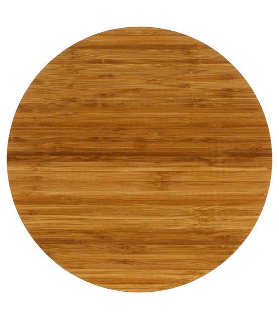 Plateau tournant en Bambou D 35 cm - Image 3