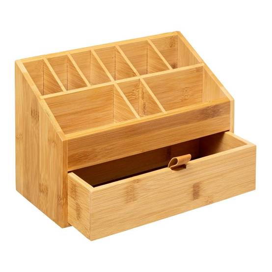 Organiseur 9 Compartiments "Bambou" 25cm Naturel - Image 2