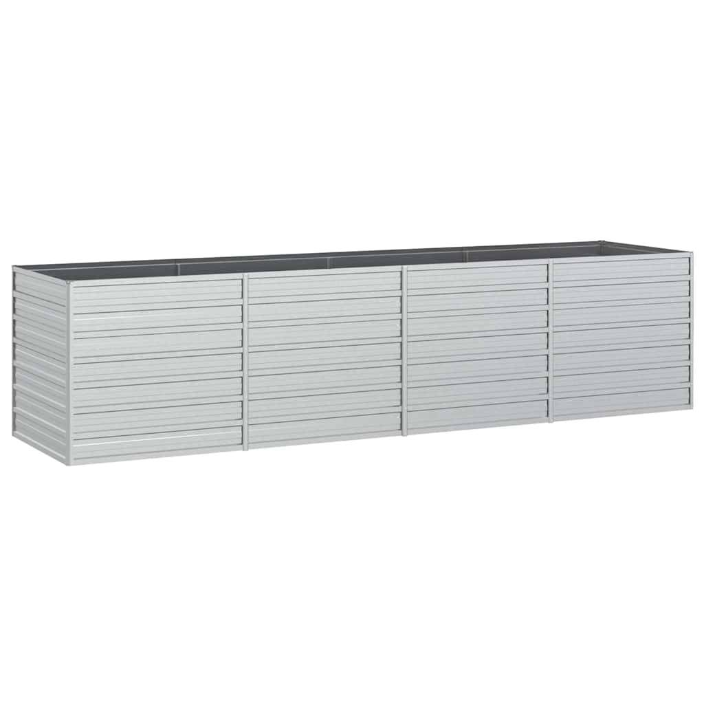 Prolenta Premium - Jardinière acier argent  320 x 80 x 77 cm  - Prolenta premium p356.6 - Image 1