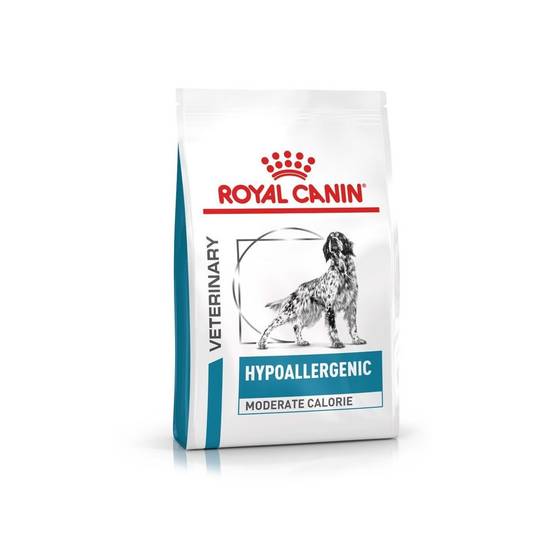 Royal Canin - Croquettes chien VETERINARY DOG HYPOALLERGENIC MODERATE CALORIE - Royal Canin 14 kg - Image 1