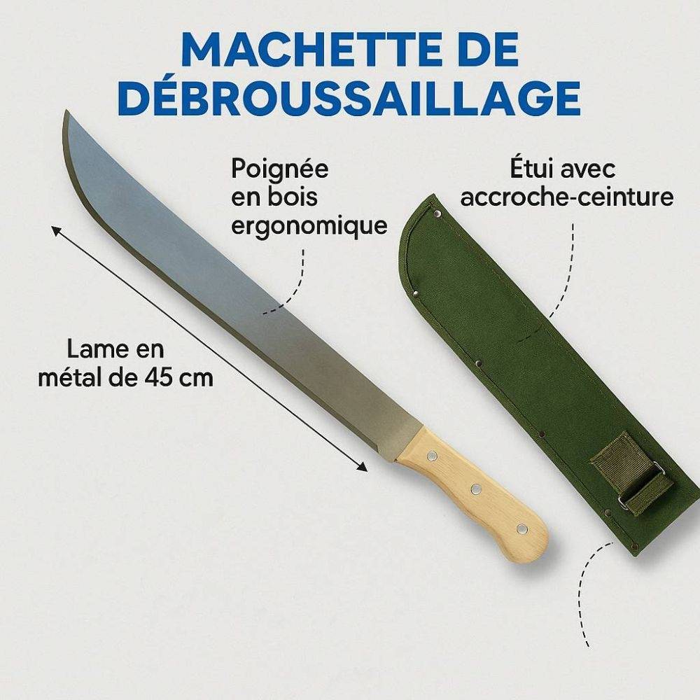 Machette de jardinage avec étui de protection - TERRE JARDIN - Image 5