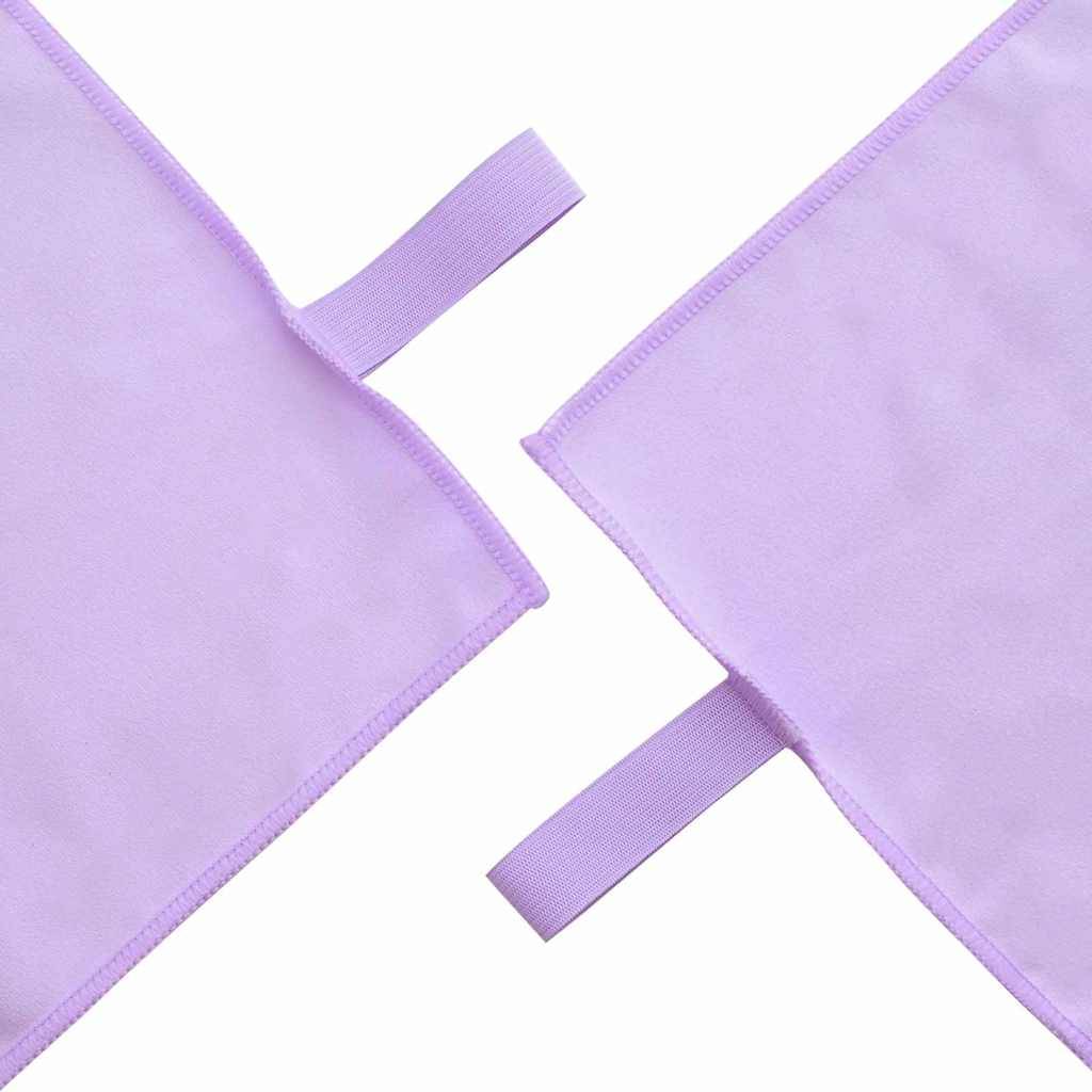 Set de serviettes de sport 3 pcs Violet Polyester et Polyamide Maison Chic - Image 5