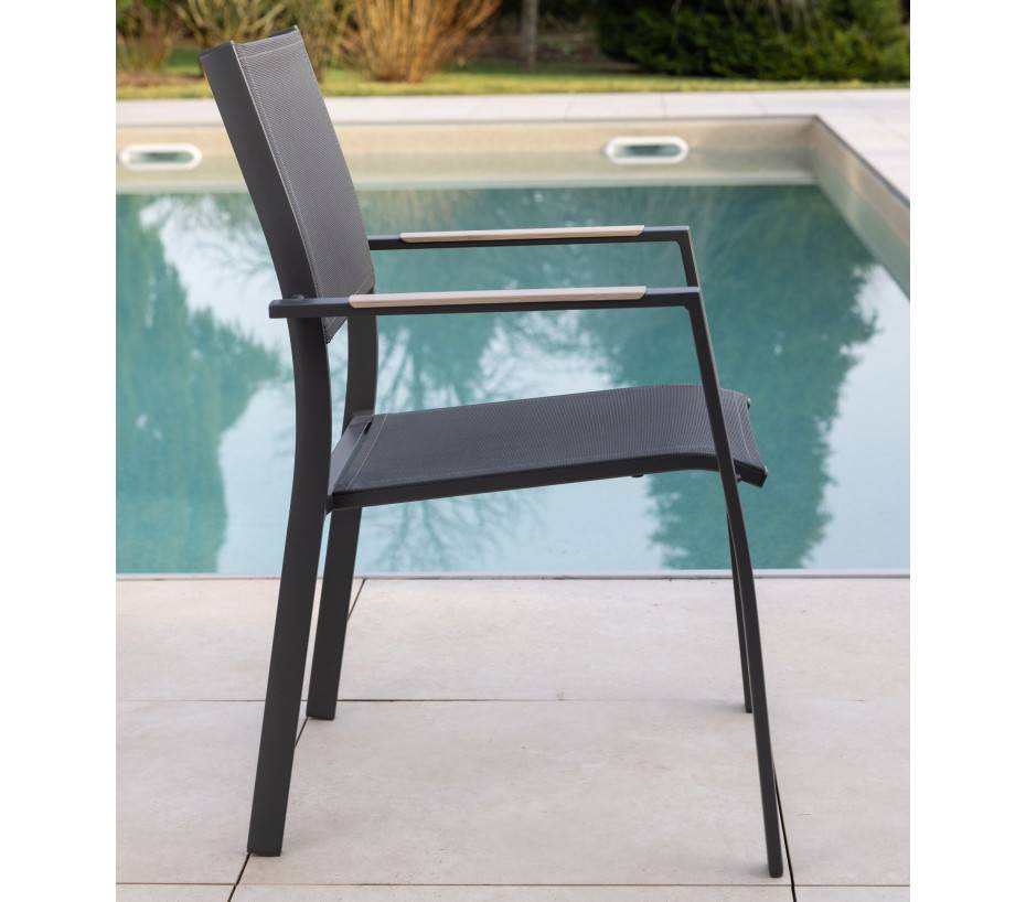 Ensemble table et chaises de jardin  8 places  COLERON - Image 4