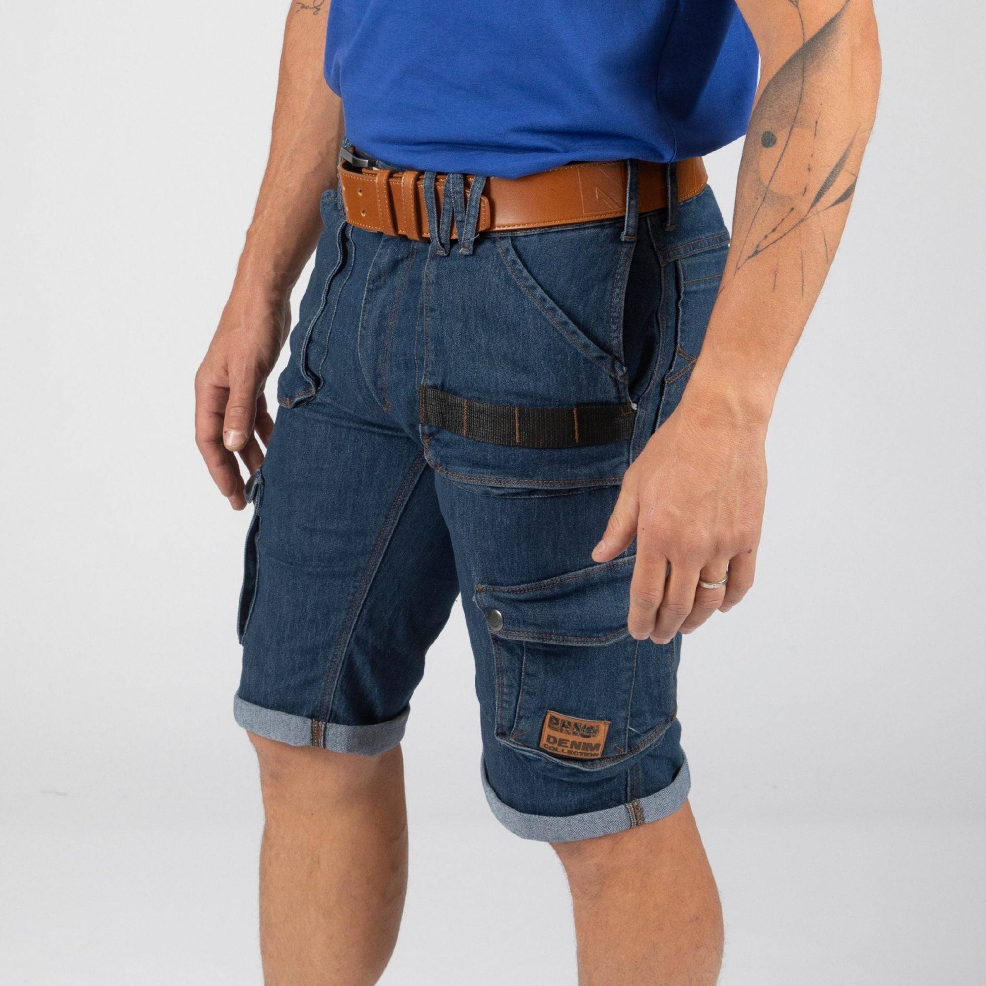 taille 44 - bolt - bermuda de travail - 1282 bleu - Image 1