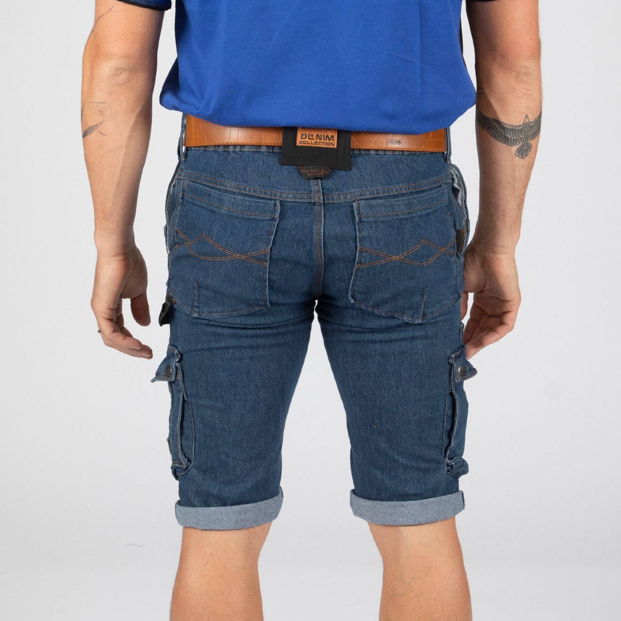 taille 44 - bolt - bermuda de travail - 1282 bleu - Image 3