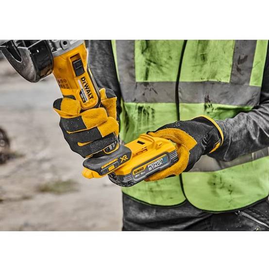 Meuleuse DEWALT Ø125mm 18V - 2 batteries 5Ah POWERSTACK - DCG405H2T-QW - Image 2