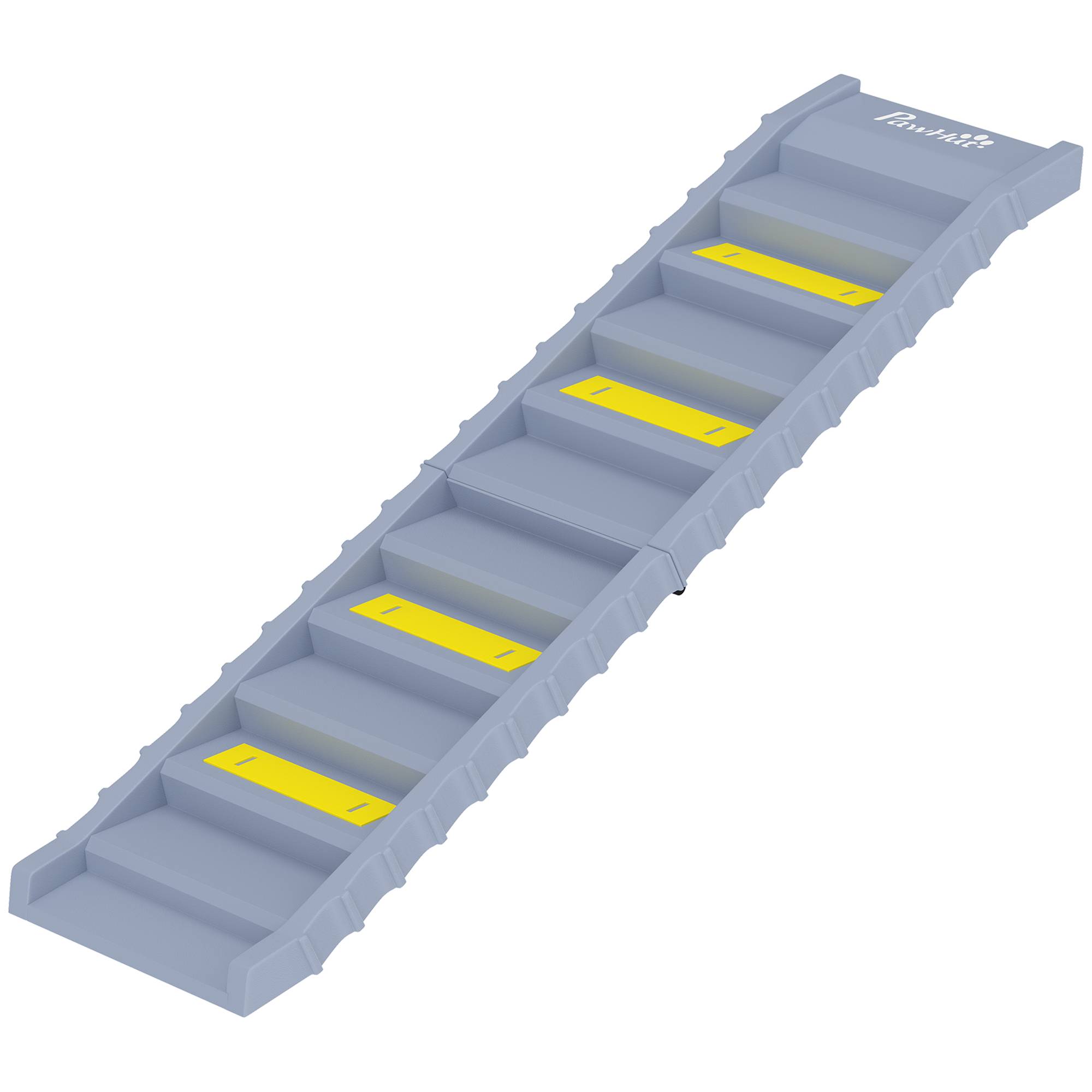 Rampe voiture pliable, escalier chien 10 marches, antidérapante, 154x40cm, grands chiens <25kg - Image 2