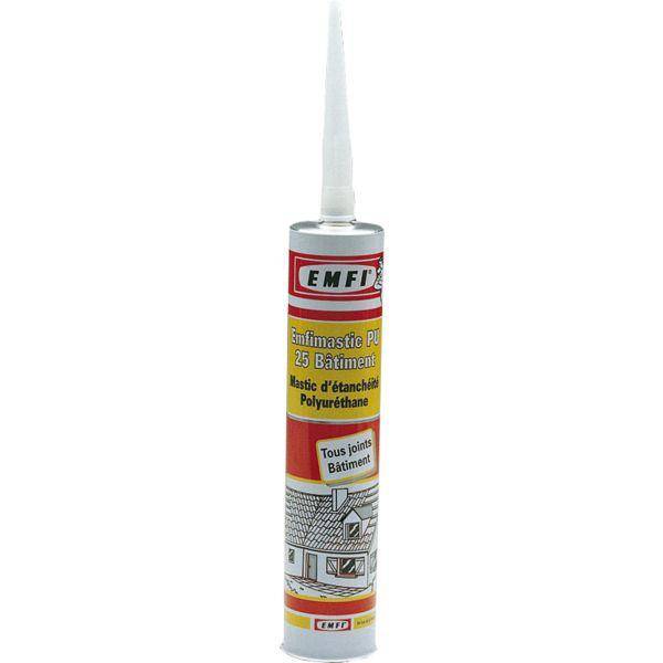 Mastic polyuréthane PU25 EMFI - Blanc - Cartouche 300 ml - 74064BE338 ...