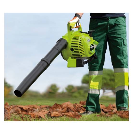 Souffleur de feuilles moteur 2T- 27.2 cm3 Aspirateur souffleur Espaces verts SAC 50L VITO - Image 2