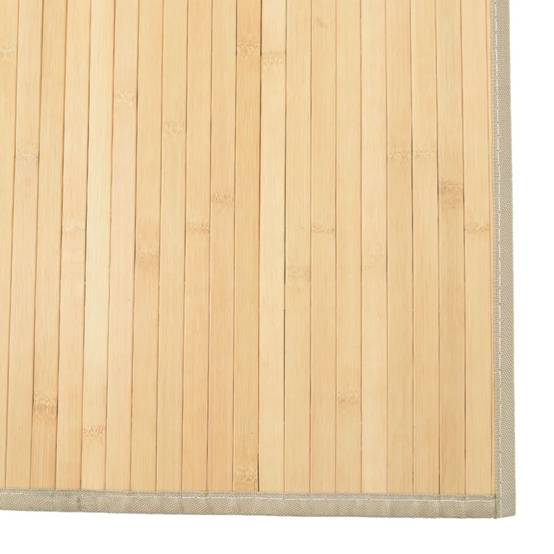 Tapis de Sol en Bambou Clair pour Cuisine ou Véranda Lavable et Moderne Naturel Clair 80x300 cm – ComfortXL Outdoor Living - Image 6