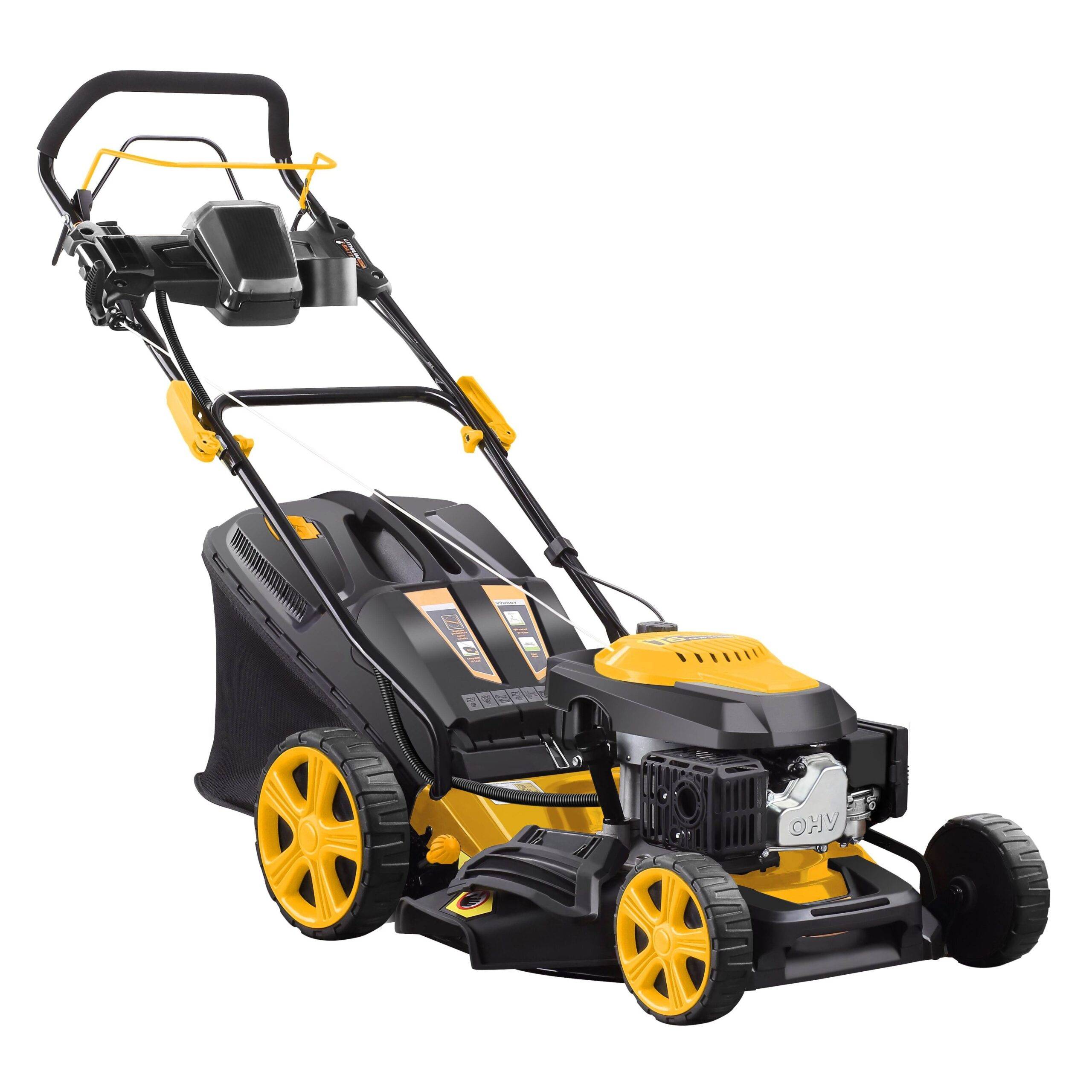 Nemura - Tondeuse thermique autotractée 146cm3 Nemura - Coupe 46cm - Démarrage Électrique