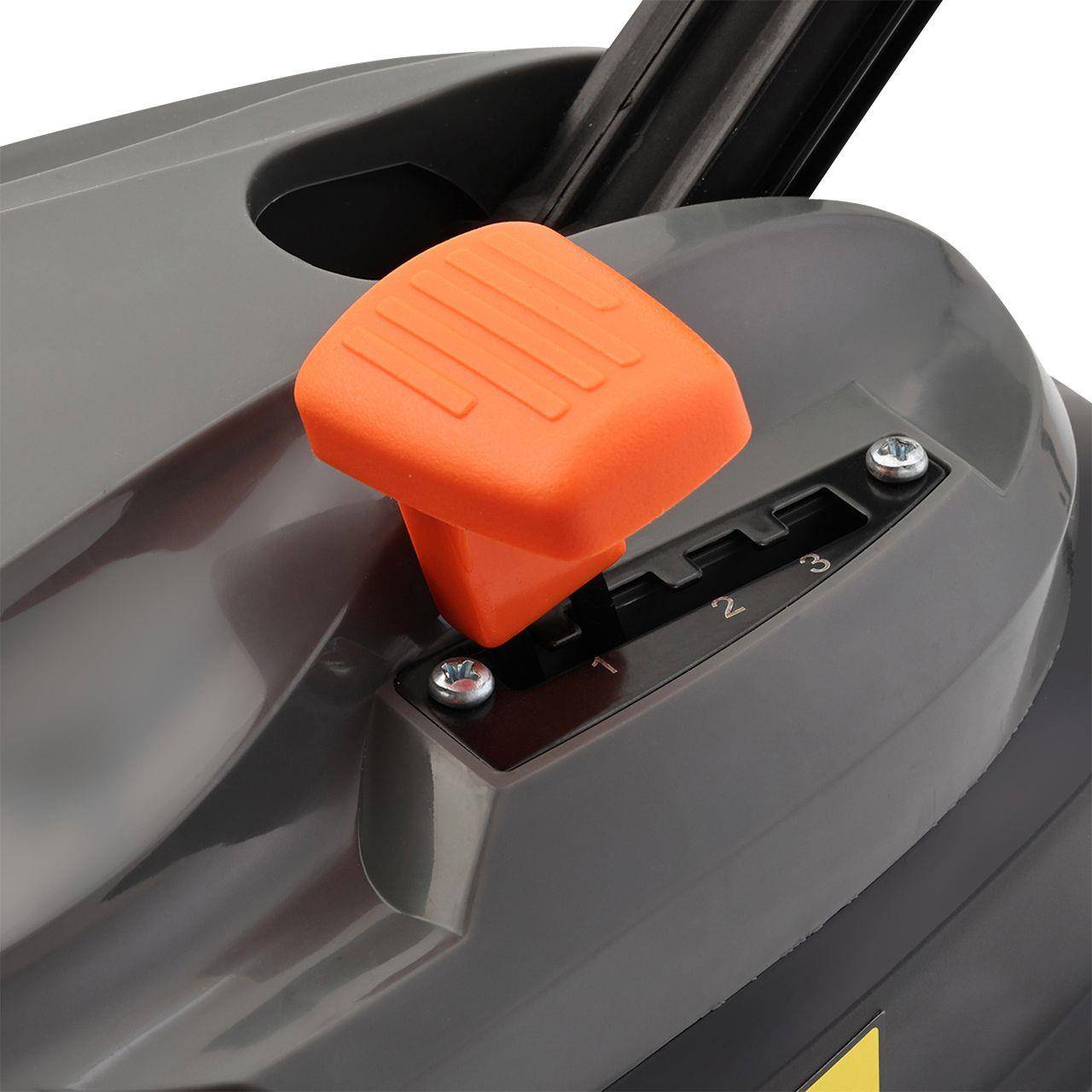 FUXTEC - Tondeuse à gazon batterie manuelle FUXTEC FX-E1RMEH20SET – 20V 4Ah – 22 cm – 3 hauteurs – Jusqu’à 100 m² - Image 9