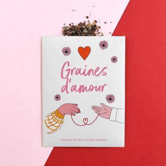 Radis et Capucine - Radis et Capucine - Sachet message - Graines d'amour - Image 3