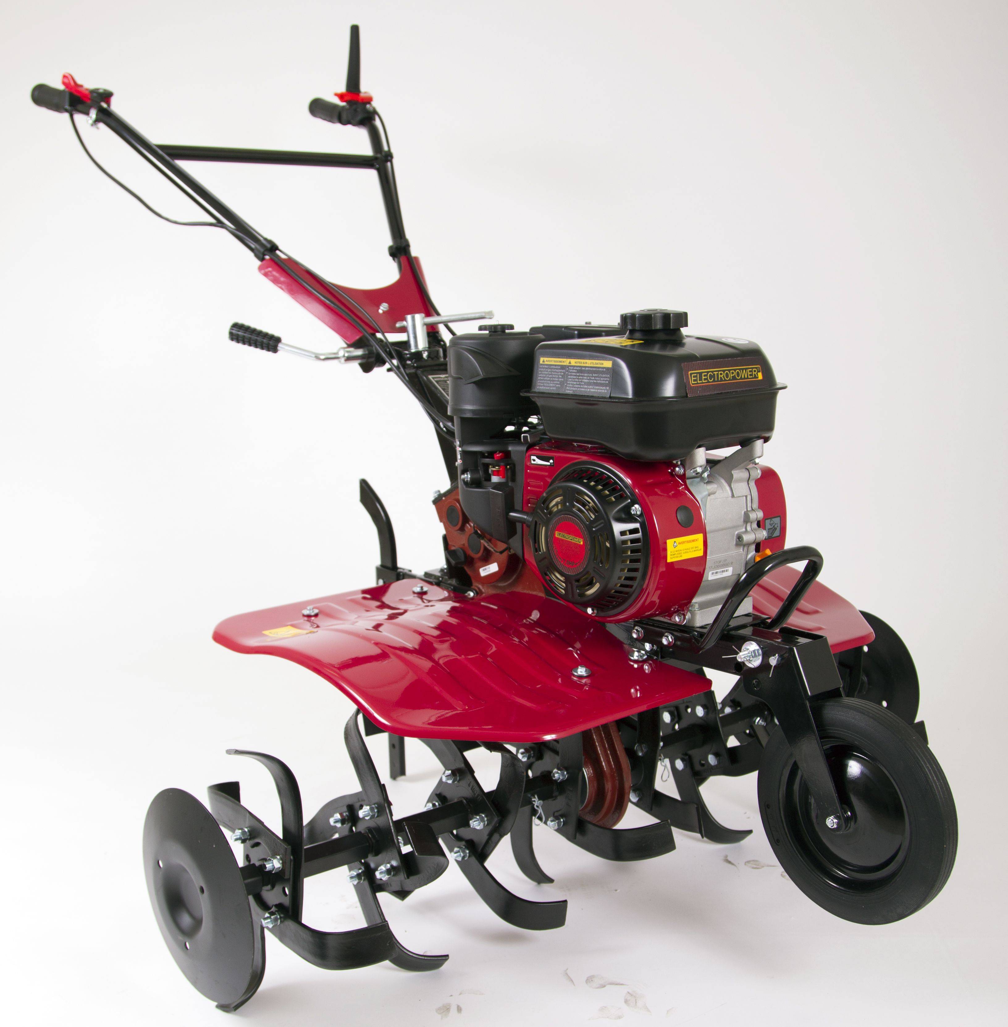 Electropower - Motoculteur MEP900 7 CV avec charrue brabant et 8 fraises -PACK Complet - Image 3