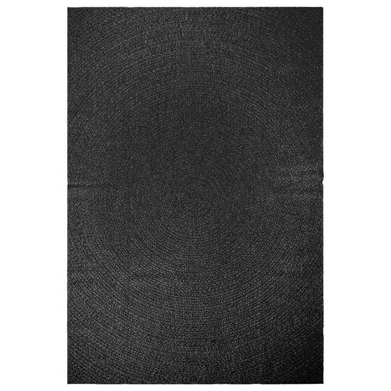 Grand Tapis Rectangulaire Aspect Jute en PP pour Grande Terrasse Jardin Anthracite 200x290 cm – ComfortXL Outdoor Living - Image 3