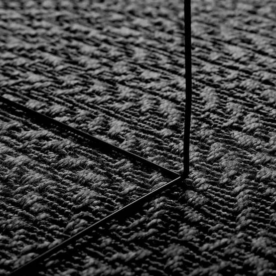 Grand Tapis Rectangulaire Aspect Jute en PP pour Grande Terrasse Jardin Anthracite 200x290 cm – ComfortXL Outdoor Living - Image 4