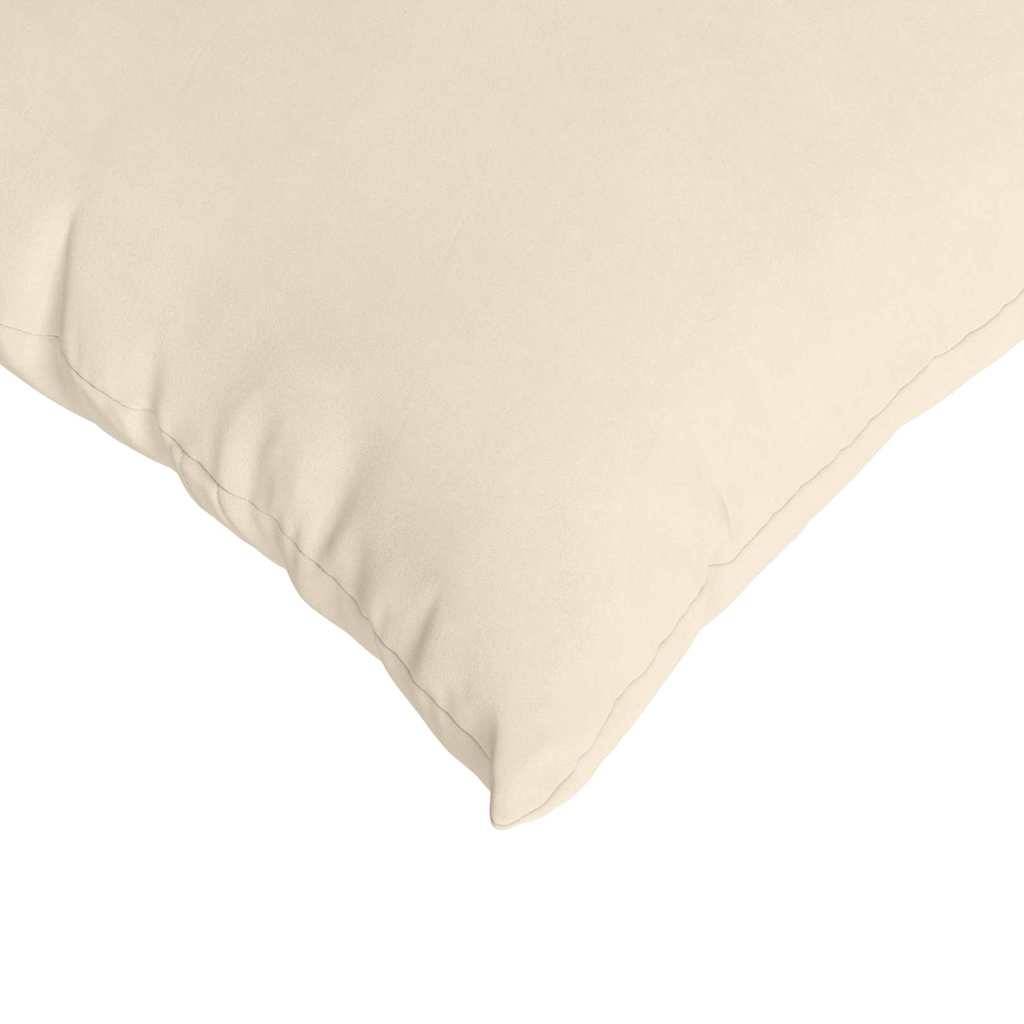 Paire de Coussins en Tissu avec Housses Amovibles pour un Entretien Simple et Rapide Beige 60x40 cm – ComfortXL Outdoor Living - Image 7