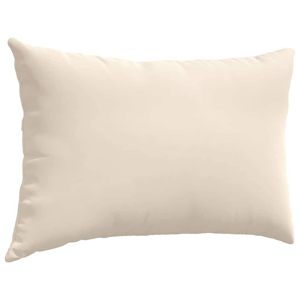 Paire de Coussins en Tissu avec Housses Amovibles pour un Entretien Simple et Rapide Beige 60x40 cm – ComfortXL Outdoor Living - Image 5
