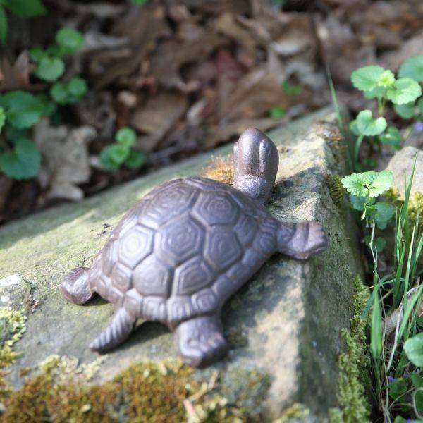 Esschert Design - Tortue décorative en fonte 19,3 x 15,2 cm Esschert Design - Image 3