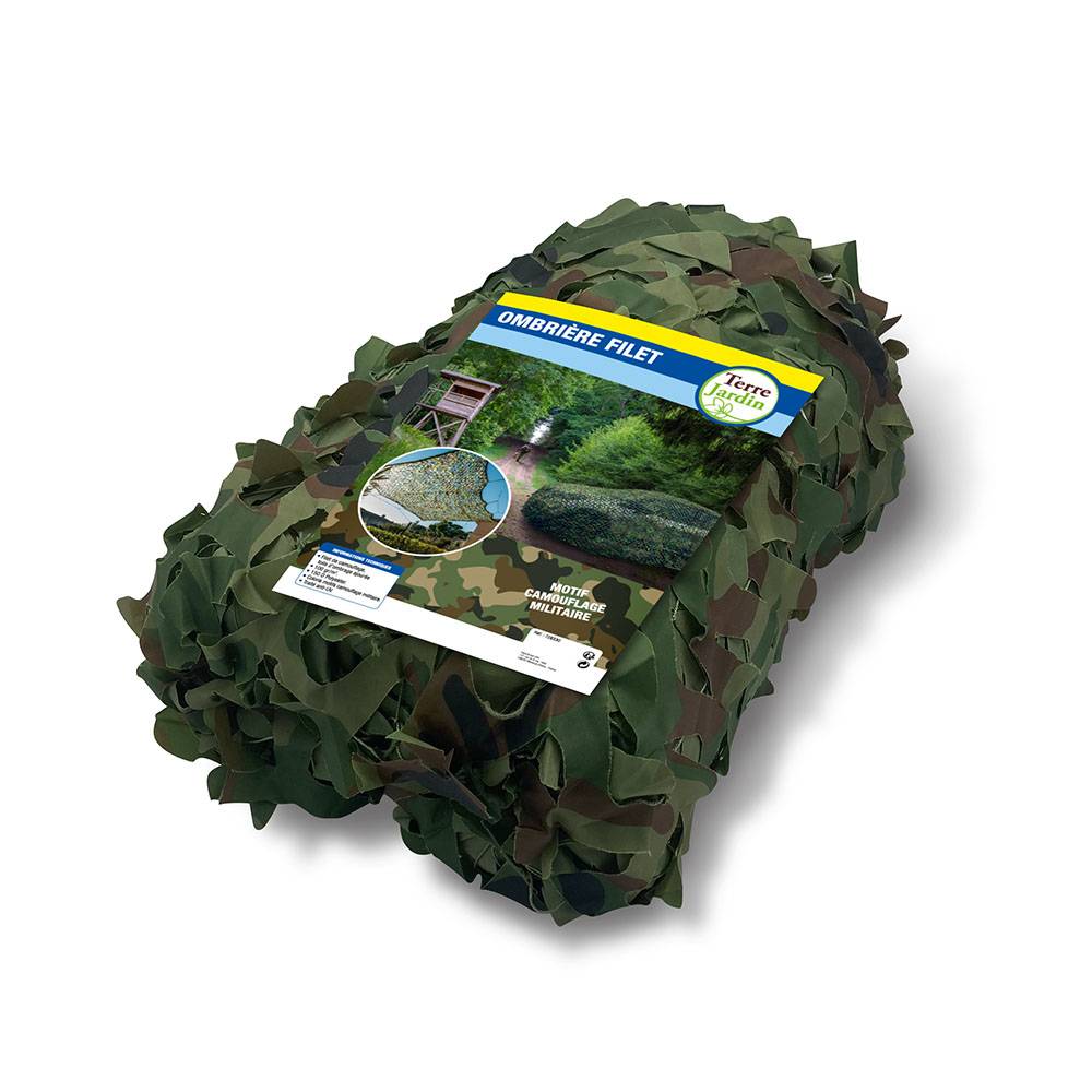 Terre Jardin - Filet d'ombrage / camouflage 2 x 3 Camouflage - Image 3
