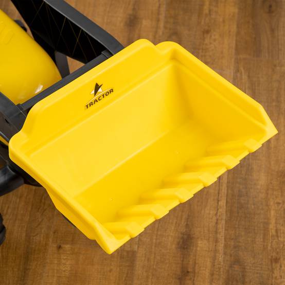 Chargeuse enfant, chargeur frontal orientable, 3 ans+, pédales, jaune/noir - Image 10