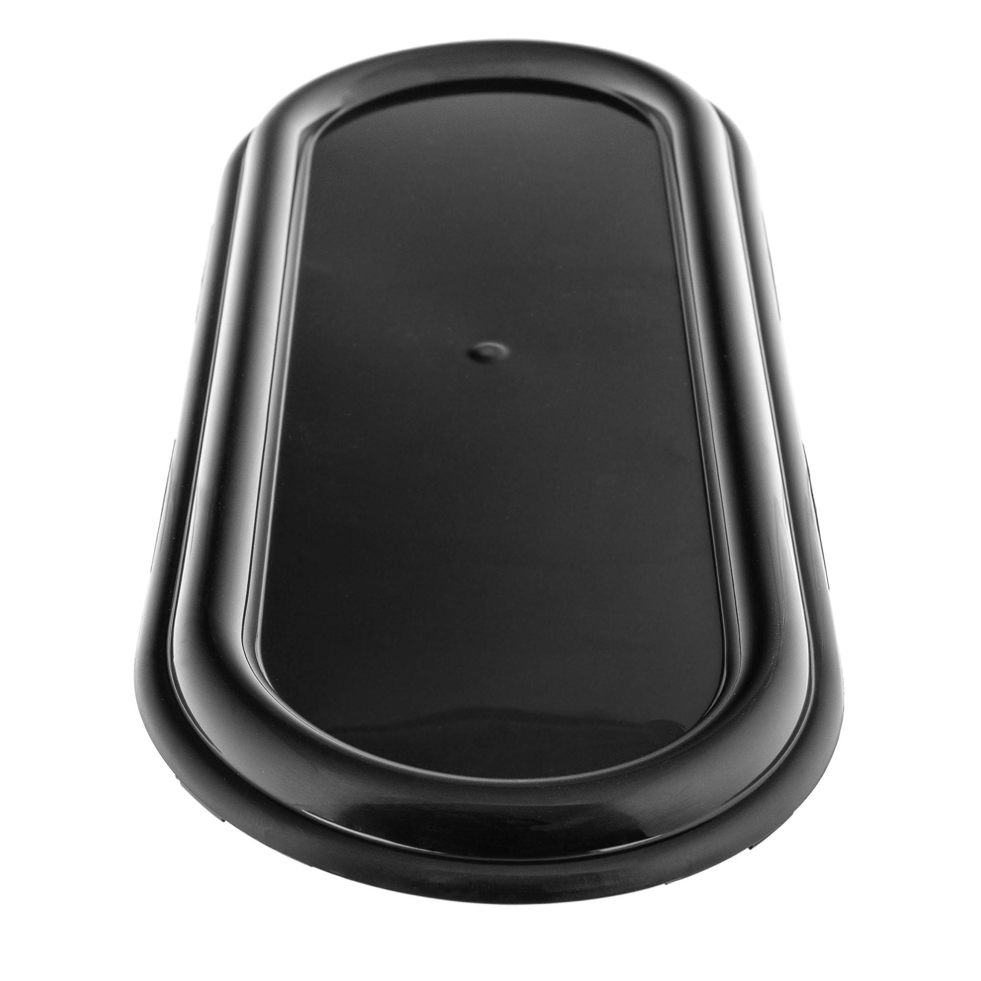 Bougeoir ovale 400 noir - Image 5