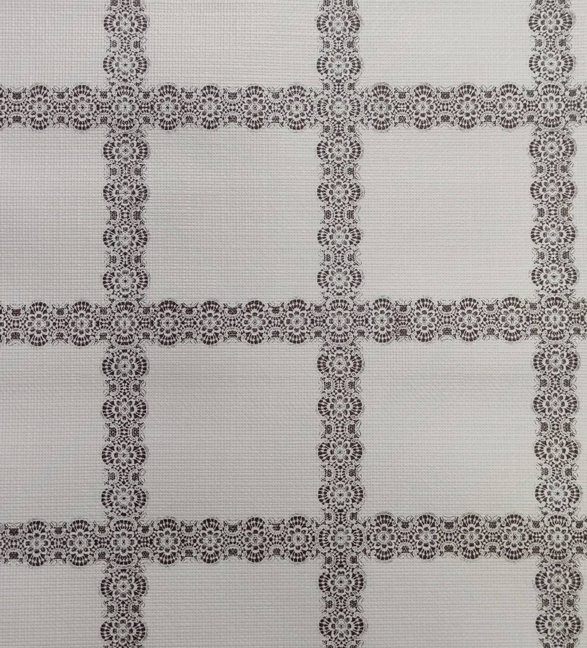 Nappe Composition PVC Base Polyester Anti-taches Fleurs Carré Taille 100X140 CM - Image 3