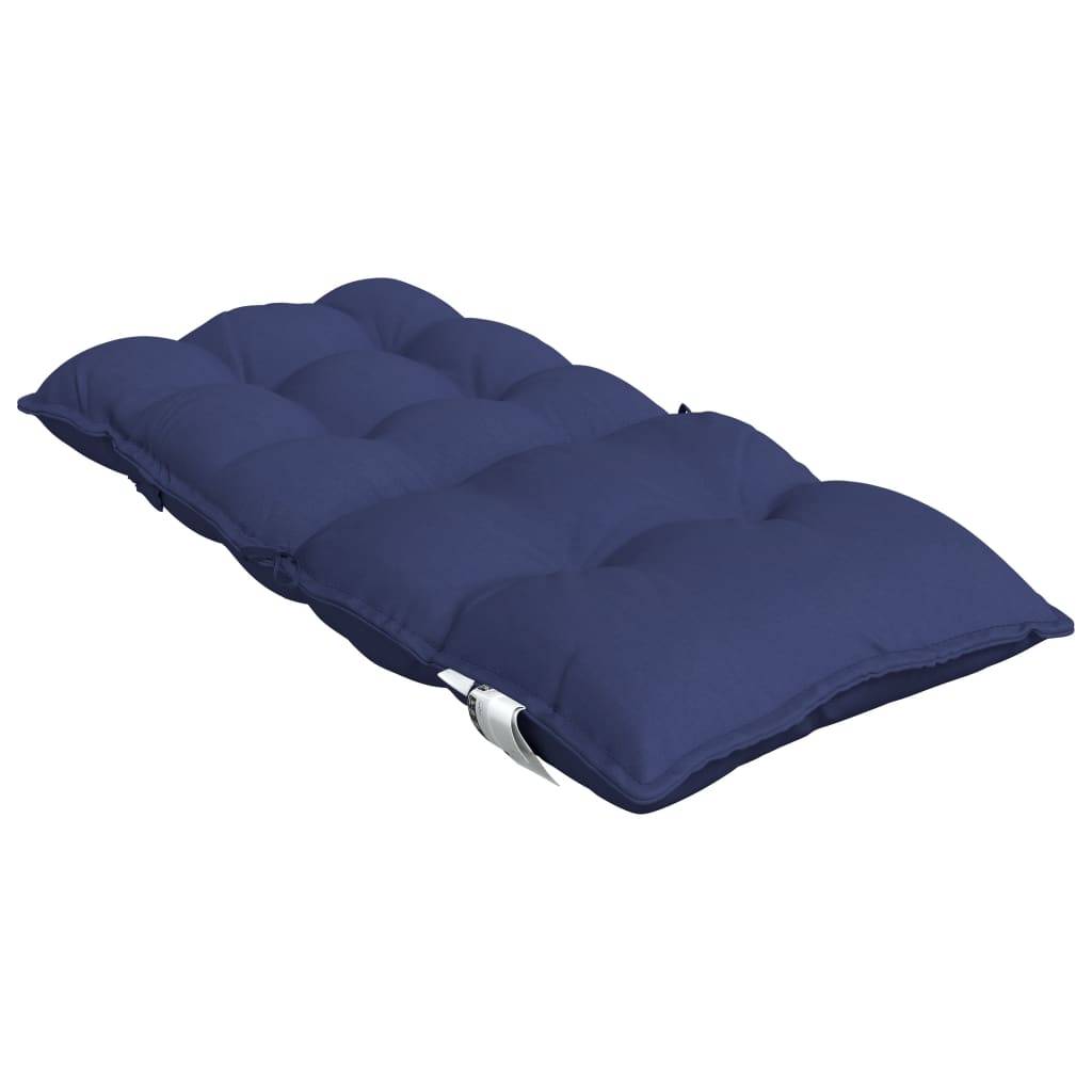 Maison Chic - Coussins de chaise à dossier bas lot de 6 bleu marine Maison Chic - Image 6