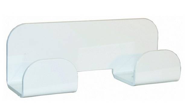 Patère magnétique double blanc RAL9016 - DEVISMES - 12180/9016 - Image 1