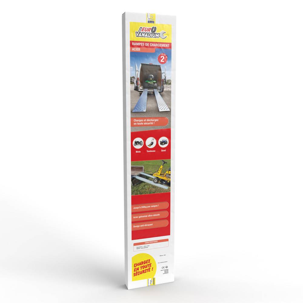 Rampe remorque acier 1,60 m - Vendu par  2 - Image 5