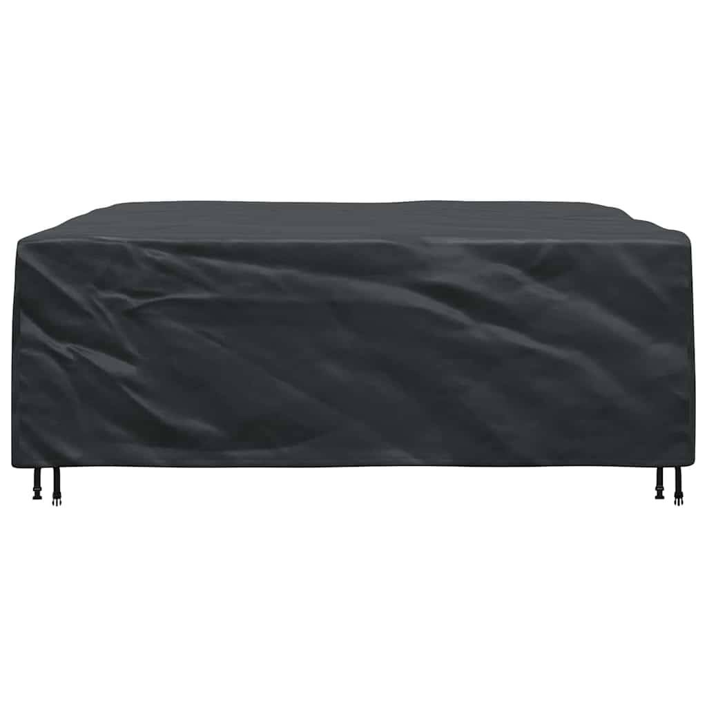 ComfortXL - Housse de jardin carrée Tissu Oxford 210D Imperméable pour Table et Chaises de Jardin Noir 200x200x90 cm – ComfortXL Outdoor Living - Image 7