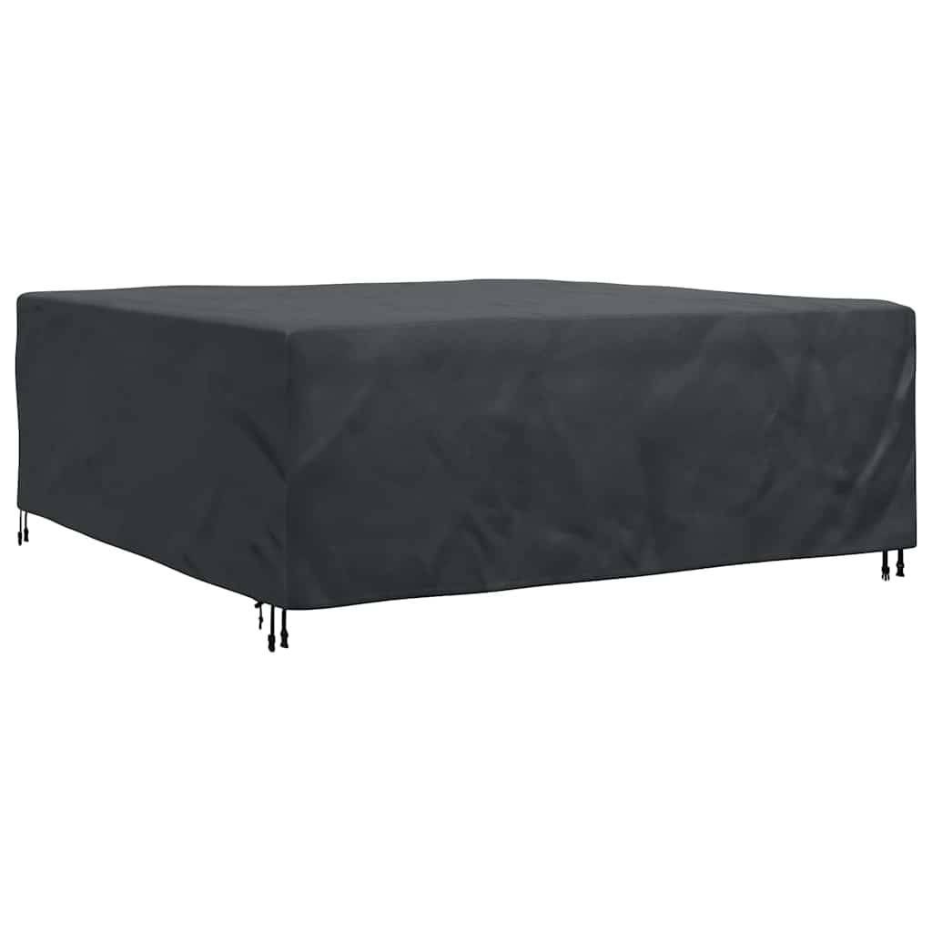 ComfortXL - Housse de jardin carrée Tissu Oxford 210D Imperméable pour Table et Chaises de Jardin Noir 200x200x90 cm – ComfortXL Outdoor Living - Image 3