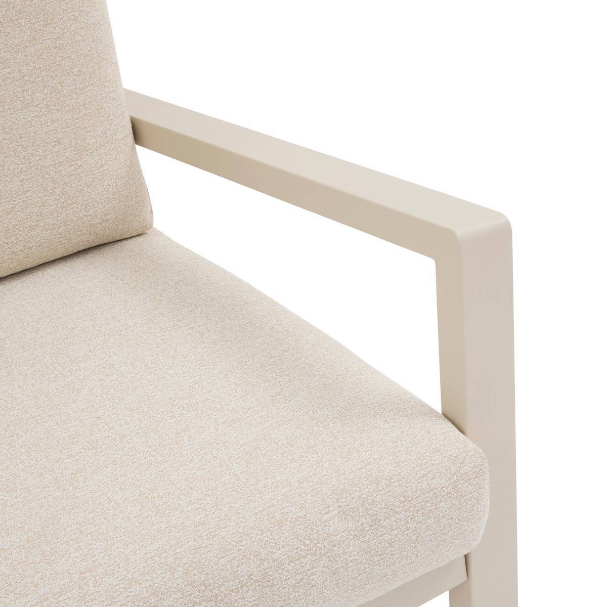 Hesperide - Fauteuil de salon de jardin Luzane argile Hespéride - Image 3