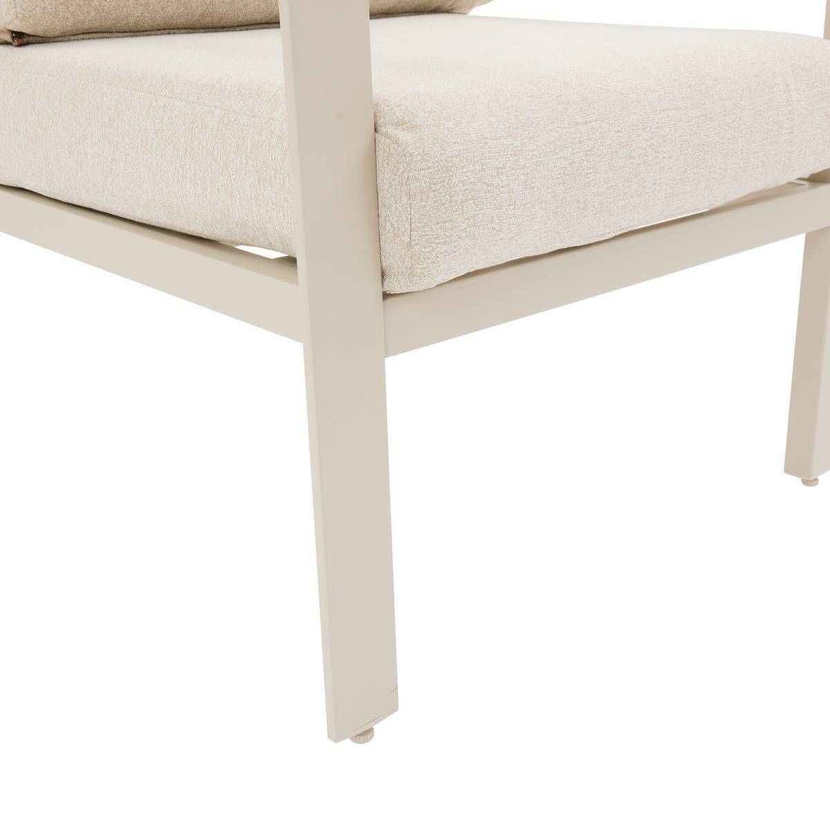 Hesperide - Fauteuil de salon de jardin Luzane argile Hespéride - Image 4