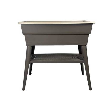 Mv Industries - Jardinière Calipso maxi 40 litres, Couleur Gris/Gris Souris - Image 1