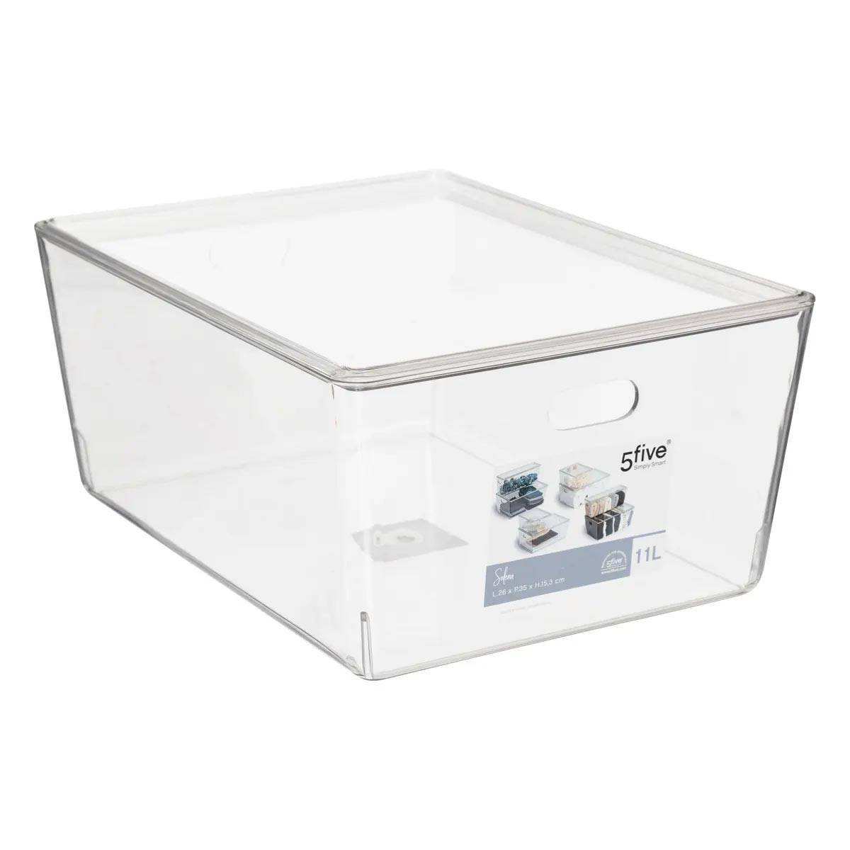 Boîte de Rangement "Selena" 11L Transparent - Image 4