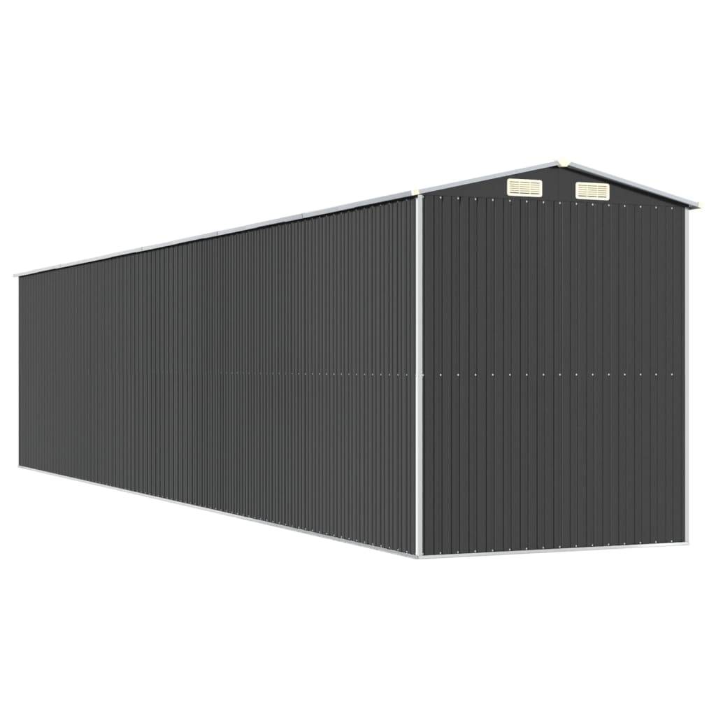 Vidaxl - Abri de jardin Anthracite 192x938x223 cm Métal galvanisé 18m² vidaXL 3147458 - Image 6