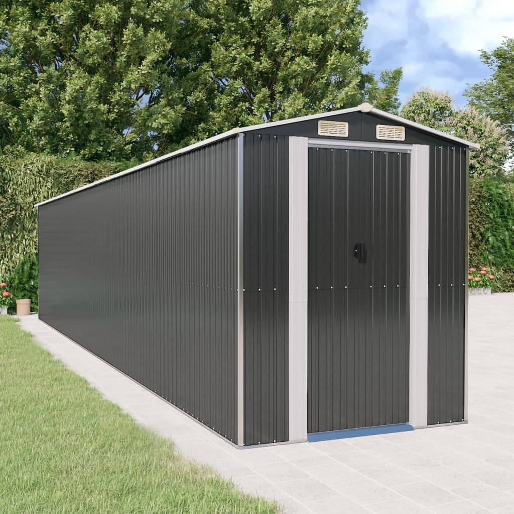 Vidaxl - Abri de jardin Anthracite 192x938x223 cm Métal galvanisé 18m² vidaXL 3147458